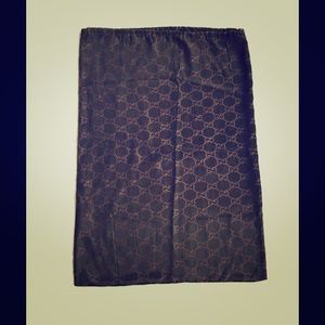 Gucci Dust Bag Authentic Logo Travel 23x16 large