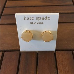 NWT kate spade large gumdrop studs