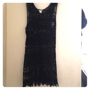 Forever 21 Black Swim Suit Coverup.