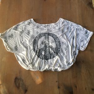 Peace Crop Top