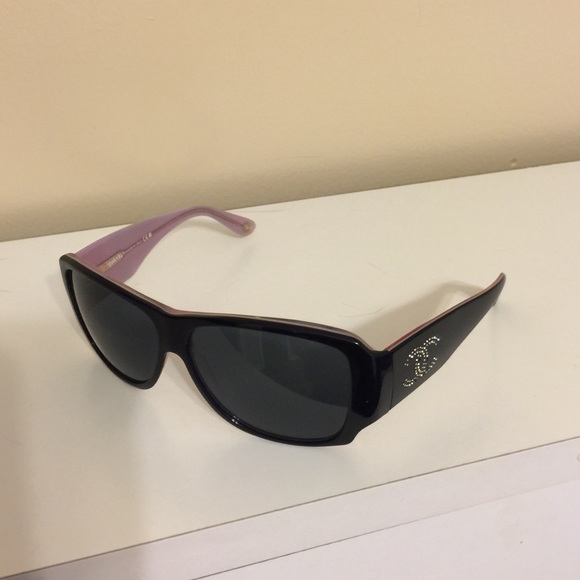 CHANEL Accessories - Chanel Sunglasses w/encrusted Swarovski crystals.
