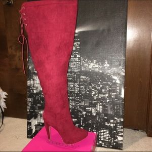 Over The Knee Wide Calf Boots