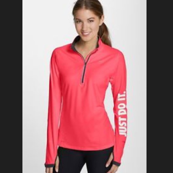 Nike Tops - Nike Women's JUST DO IT Element Half-Zip Top