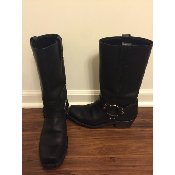 Frye 12r harness boots 7 - Picture 2 of 4
