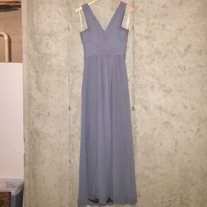 Worn once gorgeous french blue colored dress