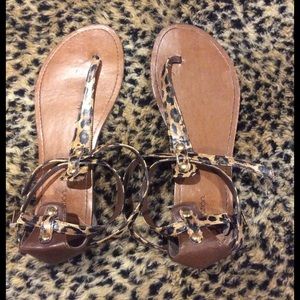 Cheetah Sandals
