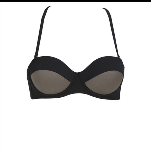 Black and gray bikini