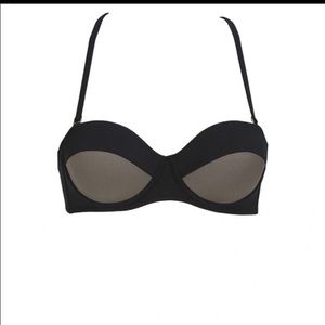 Black and gray bikini