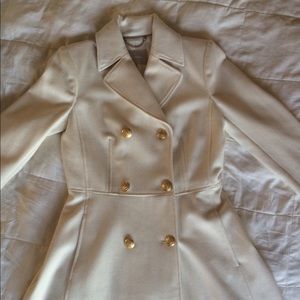 Banana Republic white coat