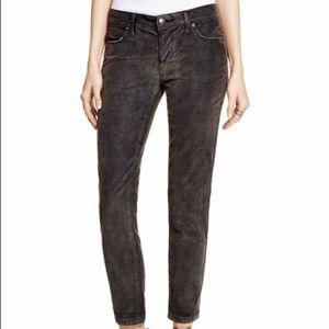 Free People Black Corduroy Jeans