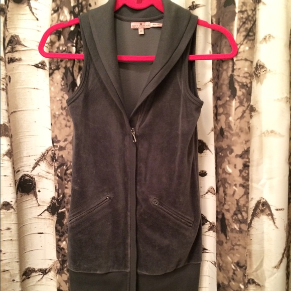 Juicy couture velour vest