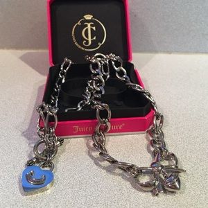 2 Silver Juicy Coture Necklaces