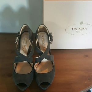 Prada heels original box