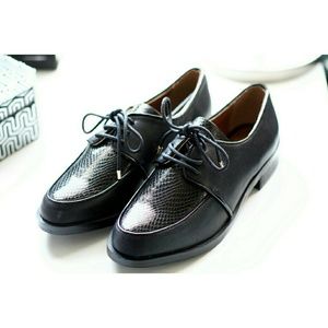 Topshop Shoes - Topshop | NWT "Felix" Lace-Up Oxford Flats Topshop Shoes - Topshop | NWT "Felix" Lace-Up Oxford Flats