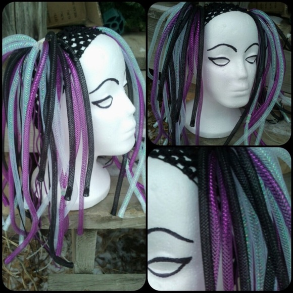 UV Reactive Cyberlox Hair Falls