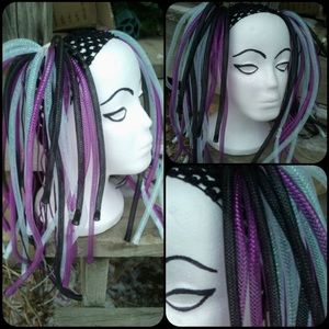 UV Reactive Cyberlox Hair Falls