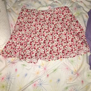 Forever 21 floral skirt size L
