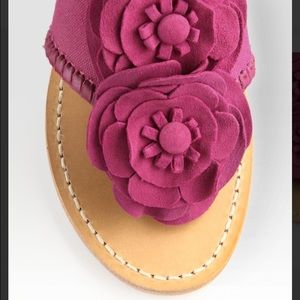 Jack Rogers Pink Madras Sandals