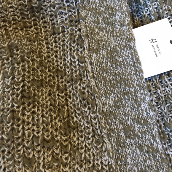 Olive green long cardigan - Picture 3 of 4