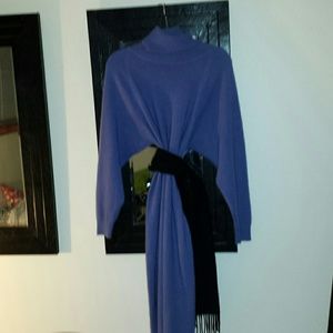 Cashmere sweater dress...