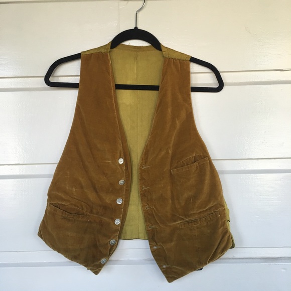 Vintage Velvet Vest