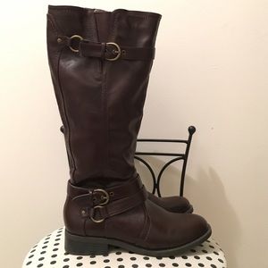 Chocolate Brown Boots size 7