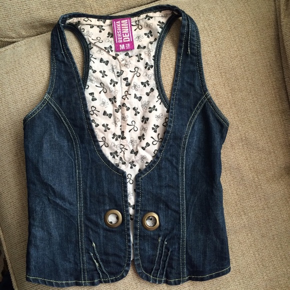 Super cute Denim Vest