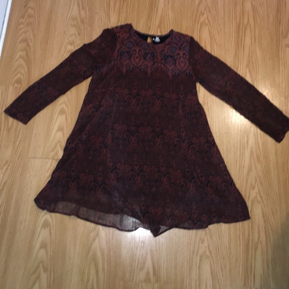 Autumn patterned dress