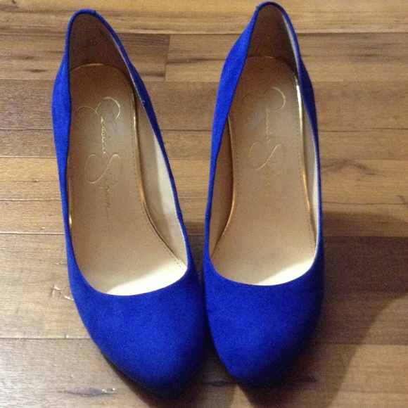 Blue Jessica Simpson Heels