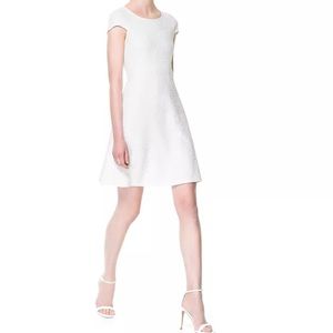 Zara white dress
