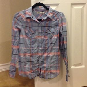 Extra small old navy pearl snap long sleeve