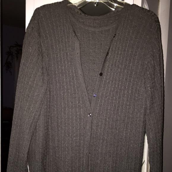 2 pc Sweater Twin Set Talbots L