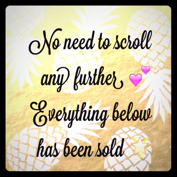All items below this point are sold.  ☺️