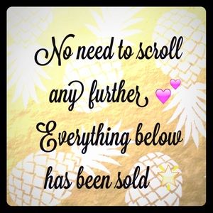 All items below this point are sold.  ☺️