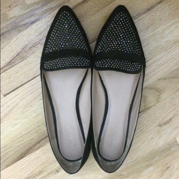 ALDO flats with studs