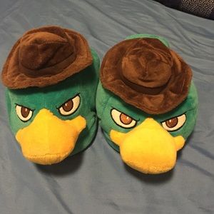 Perry the platypus slippers