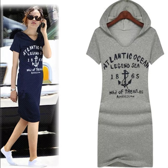NEW!! Hooded Cotton Summer Dress - Picture 4 of 4