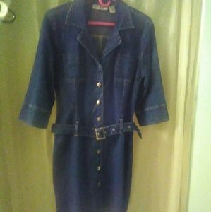Blue jean dress