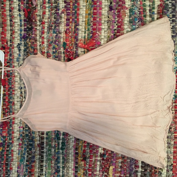 Pink summer dress