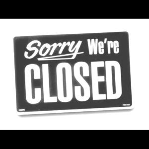 This closet is closed!