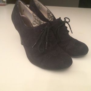 Black UK style booties