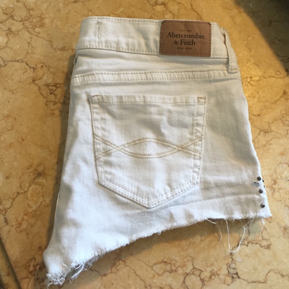 Abercrombie & Fitch Rhinestone Jean Shorts