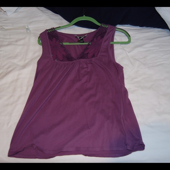 Lucky Brand Lace Detail Tank