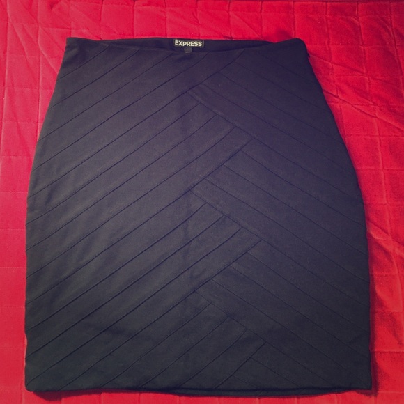 Black skirt perfect for clubbing by Express