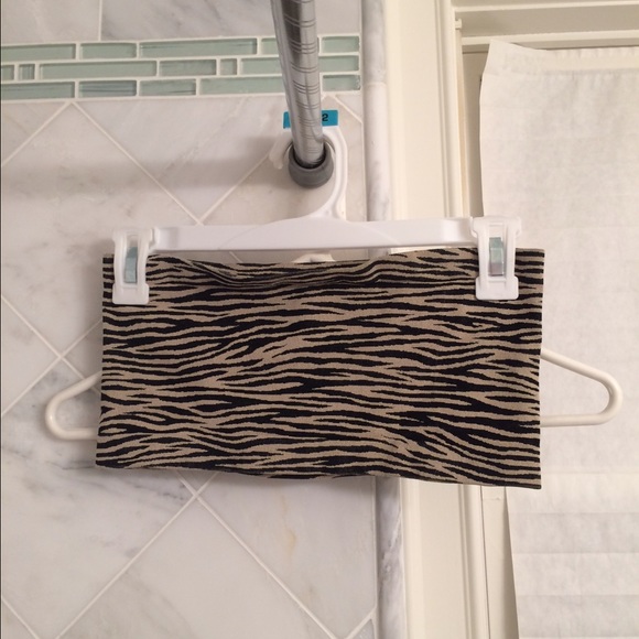 Zebra Print Bandeau