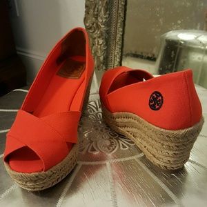 Tory Burch wedge shoe