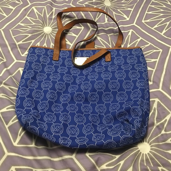 Michael Kors Royal Blue Logo tote - Picture 1 of 3