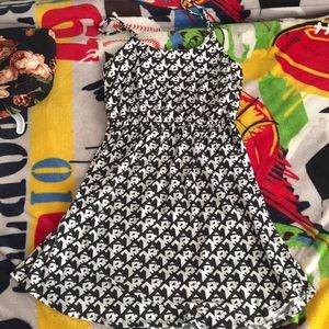 Black and white dress