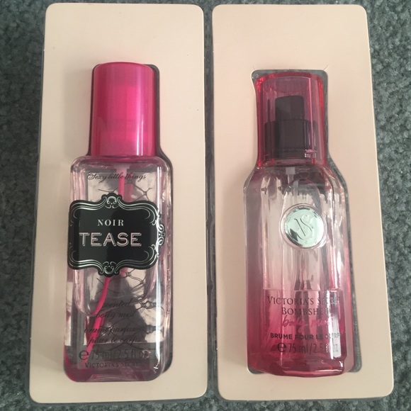 two 2.5 oz bottles of Victoria secret perfume