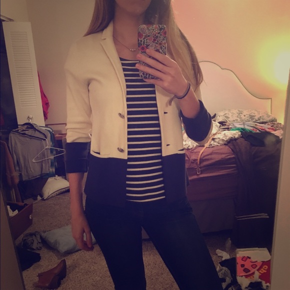 Color block blazer - Picture 1 of 4